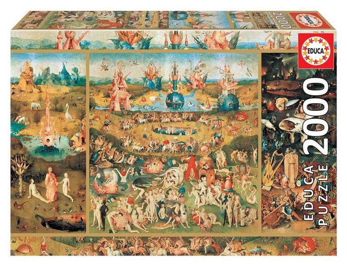 EDUCA Puzzle El Jardín de las Delicias 2000 piezas EDUCA Puzzle El Jardín de las Delicias 2000 piezas