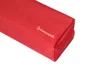 Liderpapel Estuche portatodo Classic rectangular con asa, 2 cremalleras, rojo