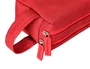 Liderpapel Estuche portatodo Classic rectangular con asa, 2 cremalleras, rojo
