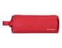 Liderpapel Estuche portatodo Classic rectangular con asa, 2 cremalleras, rojo