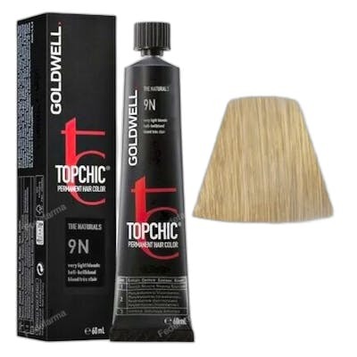 Goldwell TopChic 9N Very Light Blonde Tinte permanente para el cabello