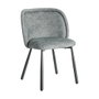 Silla Jaspeado Verde Tejido-Metal 56 X 56 X 78 cm (Set de 2)