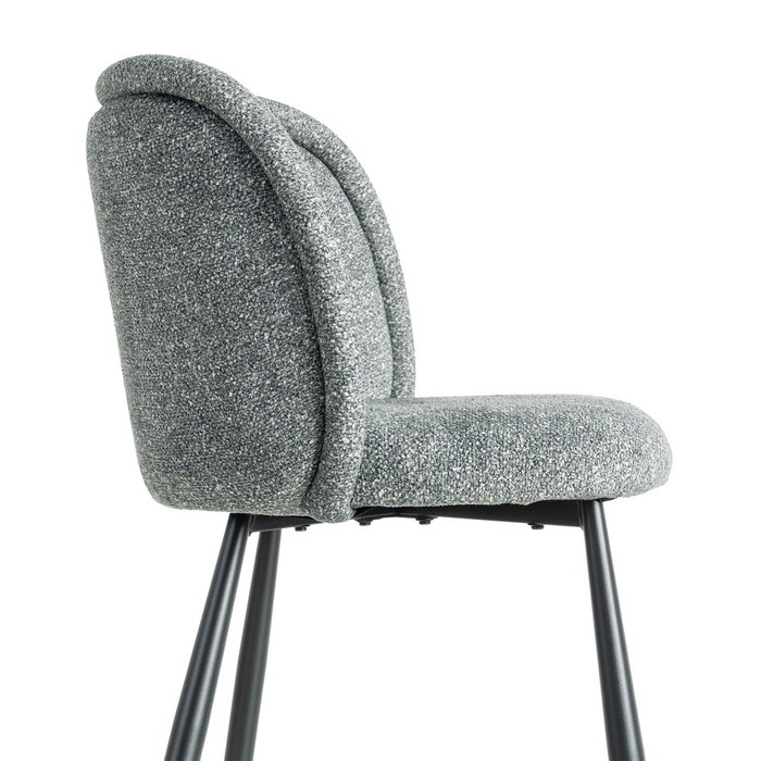 Silla Jaspeado Verde Tejido-Metal 56 X 56 X 78 cm (Set de 2) Silla Jaspeado Verde Tejido-Metal 56 X 56 X 78 cm (Set de 2)