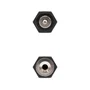 Nanocable 10.27.0002 Adaptador de Audio Estéreo Jack 3.5mm Macho a Jack 2.5mm Hembra, Negro