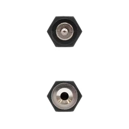 Nanocable 10.27.0002 Adaptador de Audio Estéreo Jack 3.5mm Macho a Jack 2.5mm Hembra, Negro