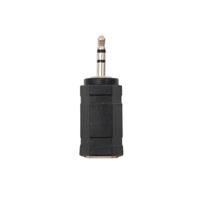 Nanocable Adaptador de audio estéreo Jack 2.5mm hembra a Jack 3.5mm macho negro