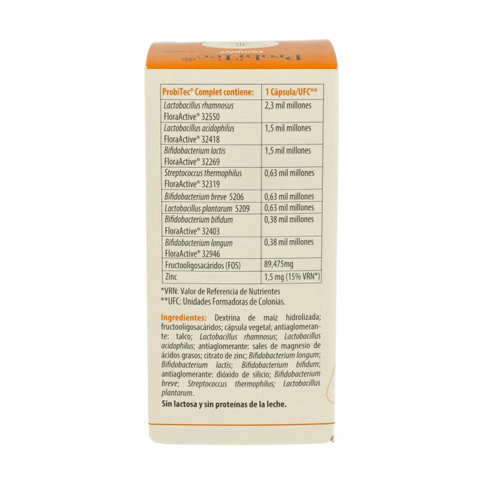 100% Natural ProbiTec Complet 30 cápsulas 100% Natural ProbiTec Complet 30 cápsulas