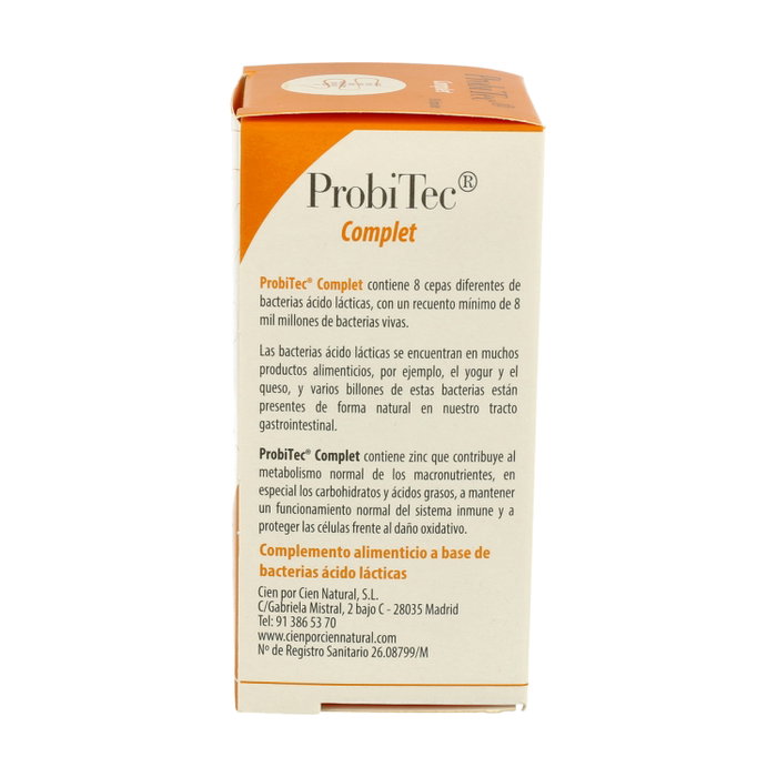 100% Natural ProbiTec Complet 30 cápsulas 100% Natural ProbiTec Complet 30 cápsulas