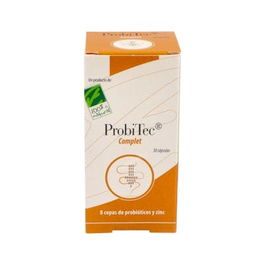 Cien Por Cien Natural Probitec Complet 30 Cápsulas, Probiótico para el Sistema Digestivo