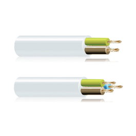 Manguera Tubular H05 VV-F 2x0,75mm Blanca