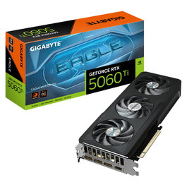 GIGABYTE GeForce RTX 5060 Ti EAGLE MAX OC 16GB GDDR7 Tarjeta Gráfica NVIDIA DLSS 4 PCIe 5.0 GV-N506TEAGLEMAX OC-16GD