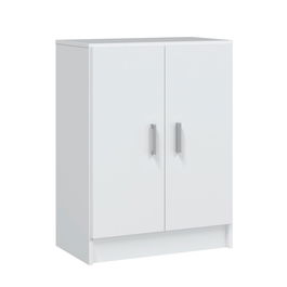 Forés/Arkit Armario Multiusos 2 Puertas Blanco Melamina 59x37x80 cm