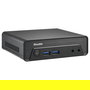 Shuttle NE10N N100 Barebone Mini PC, Intel N100 4 Núcleos, 16GB DDR4, HDMI 2.0, DisplayPort 1.4, USB 3.2, Windows 11, 0.6L, Negro
