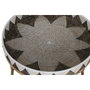 DKD Home Decor Set de 2 Mesas de Centro de Ratán Hechas a Mano