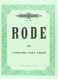BOILEAU, 24 Caprichos violín - RODE, Jacques Pierre Joseph