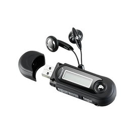Intenso Reproductor de MP3 3601470 Music Walker - 16 GB, Pantalla LCD, Negro, Auriculares Incluidos