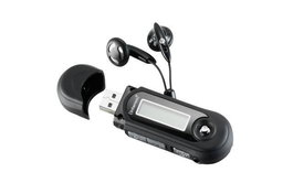 Intenso Reproductor de MP3 3601470 Music Walker - 16 GB, Pantalla LCD, Negro, Auriculares Incluidos