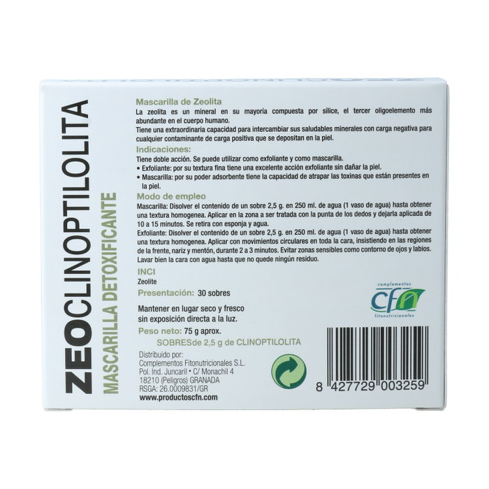 CFN Zeoclinoptilolita 30 sobres CFN Zeoclinoptilolita 30 sobres