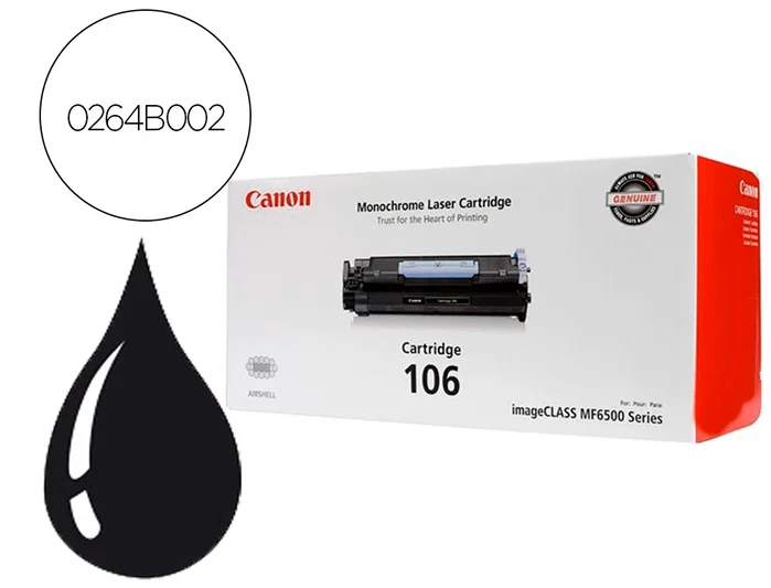 Canon Toner 706 Negro