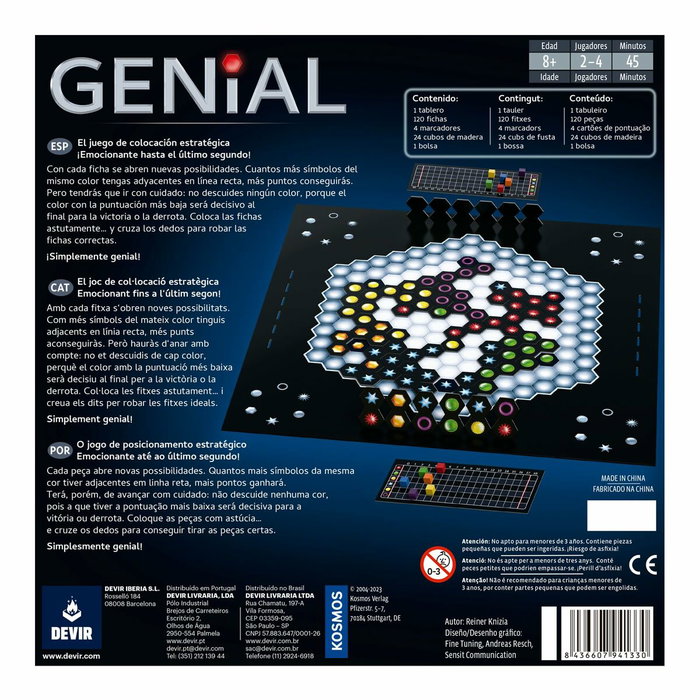 Devir Juego de mesa genial 2024
