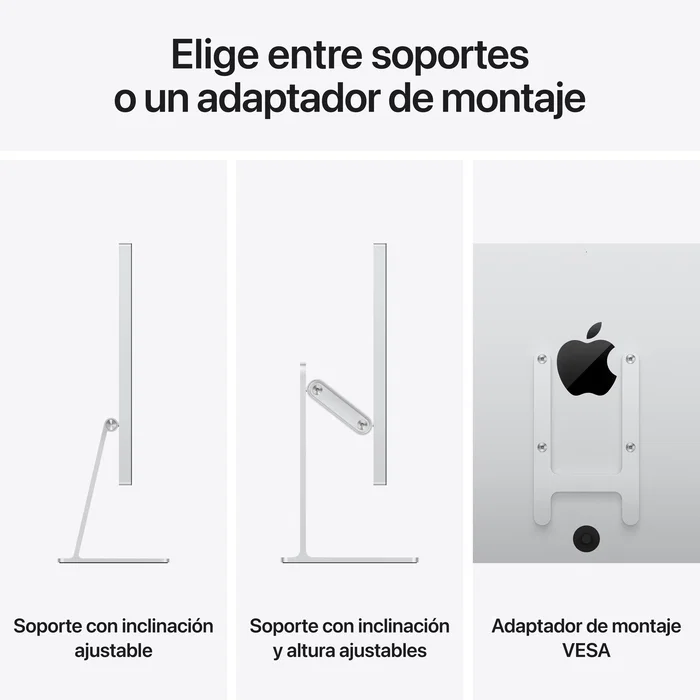 Apple Studio Display 27 pulgadas Cristal Nano texturizado con Soporte ajustable