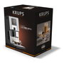 Krups EA877D10 Intuition Experience+ Máquina Espresso Automática, 3L, Molinillo de Granos Integrado, 1550W, Negro y Acero Pulido