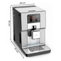 Krups EA877D10 Intuition Experience+ Máquina Espresso Automática, 3L, Molinillo de Granos Integrado, 1550W, Negro y Acero Pulido