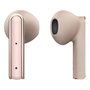 Energy Sistem Auriculares True Wireless Style 4 Ultra con Carga Inalámbrica Qi, Sensor Proximidad, BT 5.3, 25h Autonomía - Oro Rosa