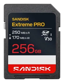 Sandisk Extreme Pro SD UHS-I 256GB