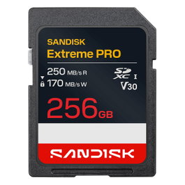 SanDisk Extreme PRO SDXC 256GB UHS-I U3 V30