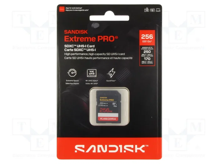 Sandisk Extreme Pro SD UHS-I 256GB