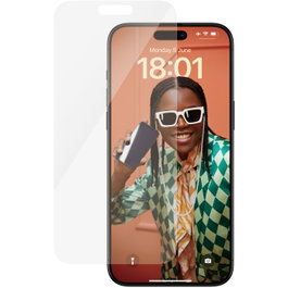 PanzerGlass Protector de Pantalla Classic Fit para iPhone 15 Pro Max