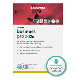 Lexware Business Pro 2026 - 1 Dispositivo, 1 Año - ESD-Download