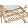 DKD Home Decor Silla de Ratán Hoja Natural 63x68x81 cm