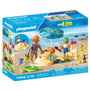 Playmobil Familia jugando en la arena de la playa, vacaciones en la playa 71906