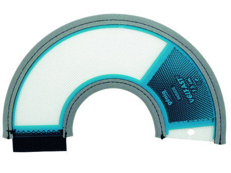 Velfast Collar Isabelino Transparente para Perro Gato Talla M 7,5 cm 1 Unidad