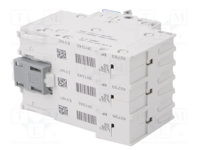 Hager MCS316 Disyuntor 3 polos 6kA C-16A Quick Connect 3M Hager MCS316 Disyuntor 3 polos 6kA C-16A Quick Connect 3M