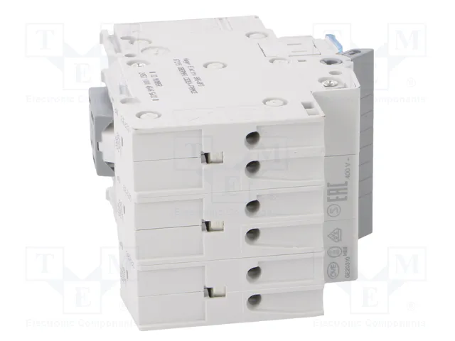 Hager MCS316 Disyuntor 3 polos 6kA C-16A Quick Connect 3M Hager MCS316 Disyuntor 3 polos 6kA C-16A Quick Connect 3M
