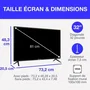 Continental Edison Televisor HD 32" (81 cm) Smart Vidaa Wifi Bluetooth CELED32SVHD25B6