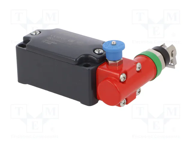 PIZZATO ELETTRICA Interruptor de seguridad de cuerda FD, unilateral, gris