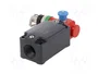 PIZZATO ELETTRICA Interruptor de seguridad de cuerda FD, unilateral, gris
