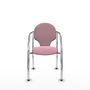 Silla de Recepción Hellín Piqueras y Crespo 220PTCRB710 Rosa 2 Unidades