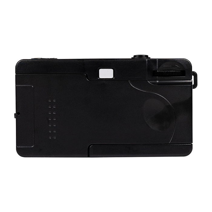 Ilford Sprite 35 II - Cámara Analógica Compacta de 35 mm, Negro y Plata, con Flash Integrado