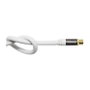 GoodConnections Cable de antena SmartFLEX blanco 1m