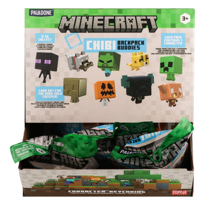 Minecraft Colgantes para maletas Mystery Bags Series 3 Exspositor (24) Minecraft Colgantes para maletas Mystery Bags Series 3 Exspositor (24)