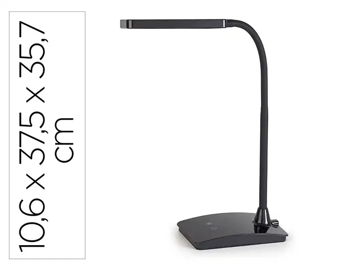 Maul Lámpara de escritorio LED 5W 616lm luz ajustable panel táctil doble brazo negra Maul Lámpara de escritorio LED 5W 616lm luz ajustable panel táctil doble brazo negra