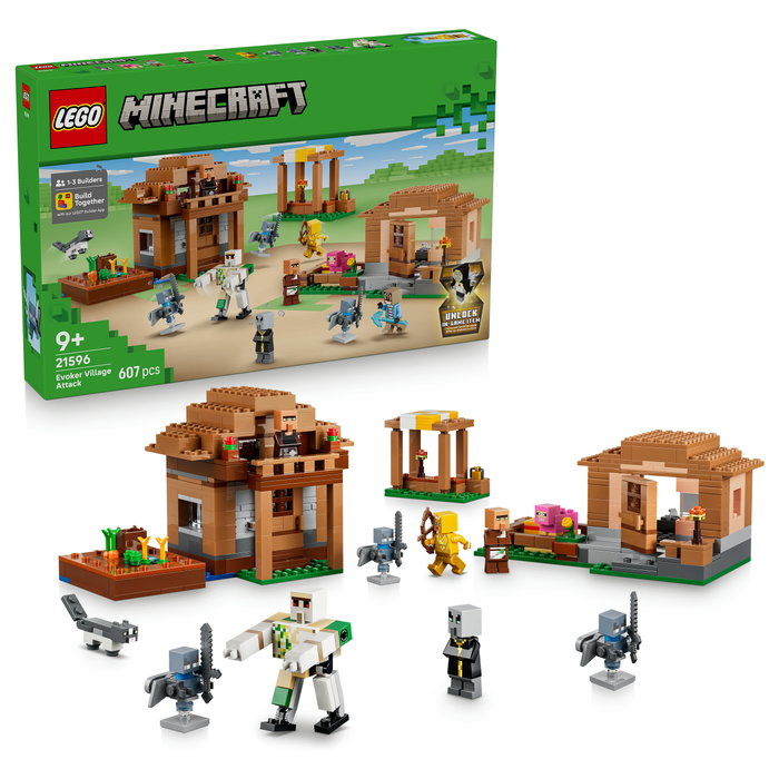 LEGO Minecraft 21596 Ataque del Evocador a la Aldea