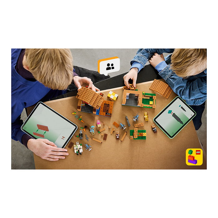 LEGO Minecraft 21596 Ataque del Evocador a la Aldea