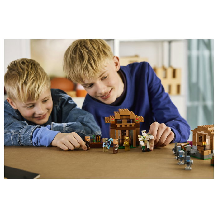 LEGO Minecraft 21596 Ataque del Evocador a la Aldea