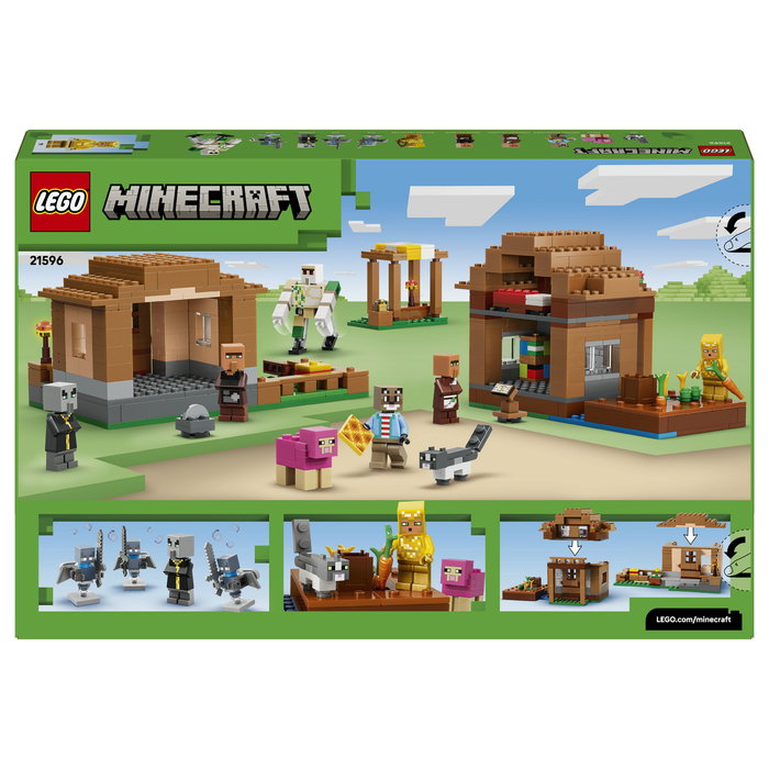 LEGO Minecraft 21596 Ataque del Evocador a la Aldea